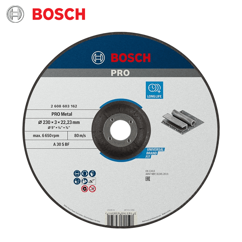 DISQUE A TRONÇONNER STANDARD FOR METAL 230X3.0MM BOSCH