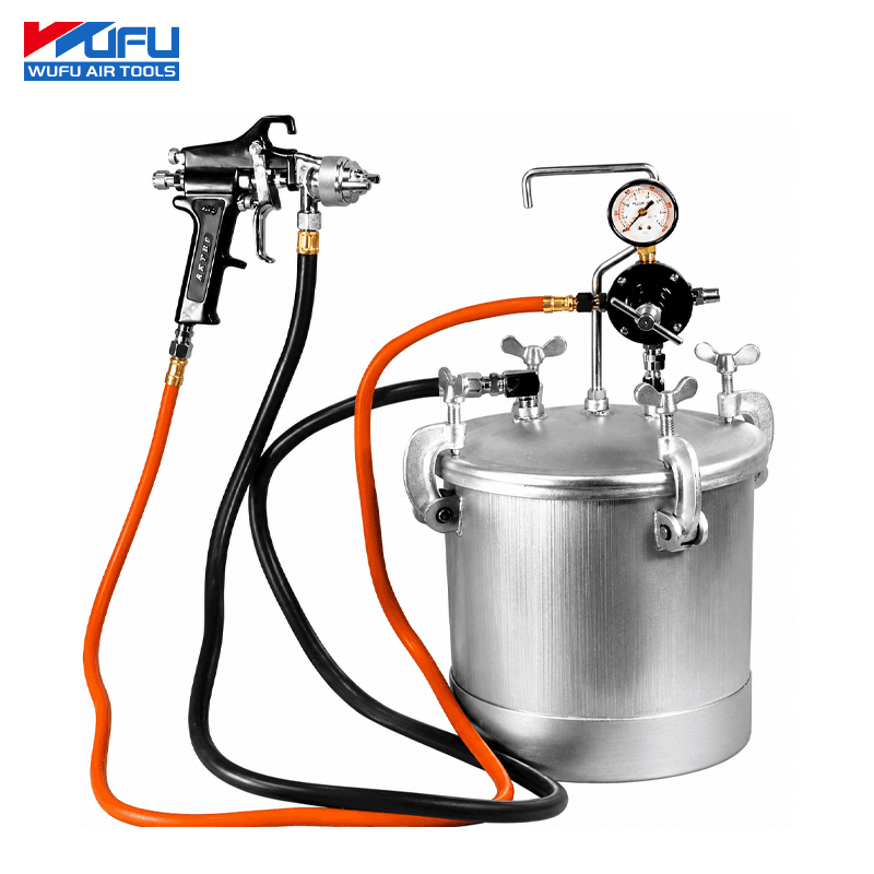 MARMITE DE PEINTURE 10L AVEC ACCESSOIRE COMPLET WUFU