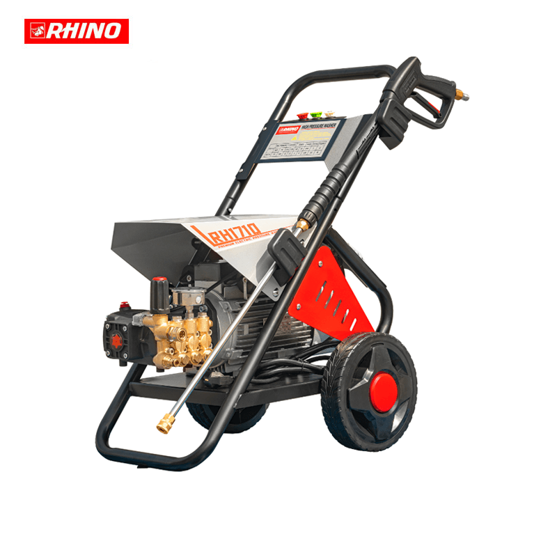 NETTOYEUR HAUTE PRESSION FIXE 3KW 170BAR 220V AVEC LANCE ET FLEXIBLE RHINO