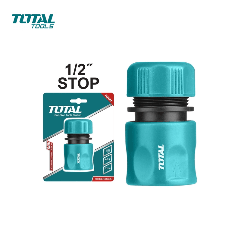 RACCORD RAPIDE POUR TUYAU 1/2" ABS STOP TOTAL