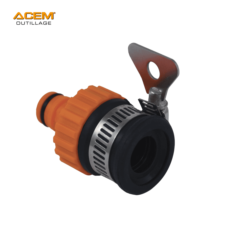 RACCORD NEZ DE ROBINET REGLABLE POUR ARROSAGE 1/2"-3/4" RN30 ACEM