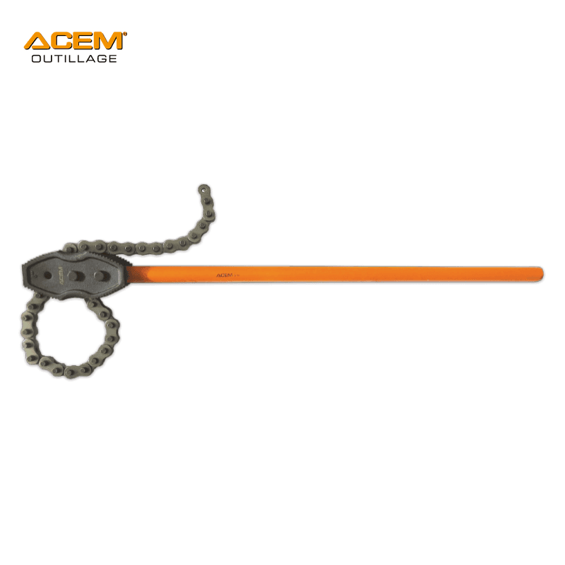 CLE A CHAINE P TUBE 6" 900MM D168MM ACEM EXTRA