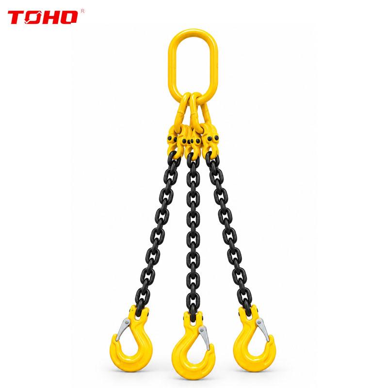 ELINGE A CHAINE 3 BRINS AVEC RACCOURTISSEUR 3.0M TOHO