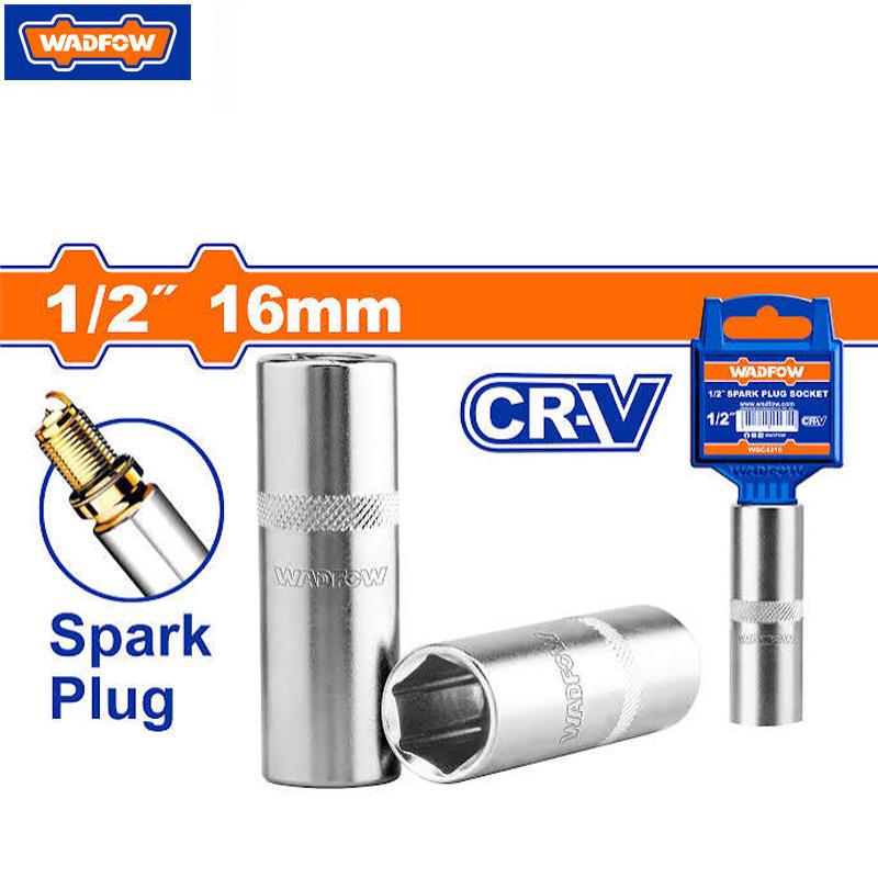 CLE A DOUILLE A BOUGIE 1/2" 16MM CR-V WADFOW