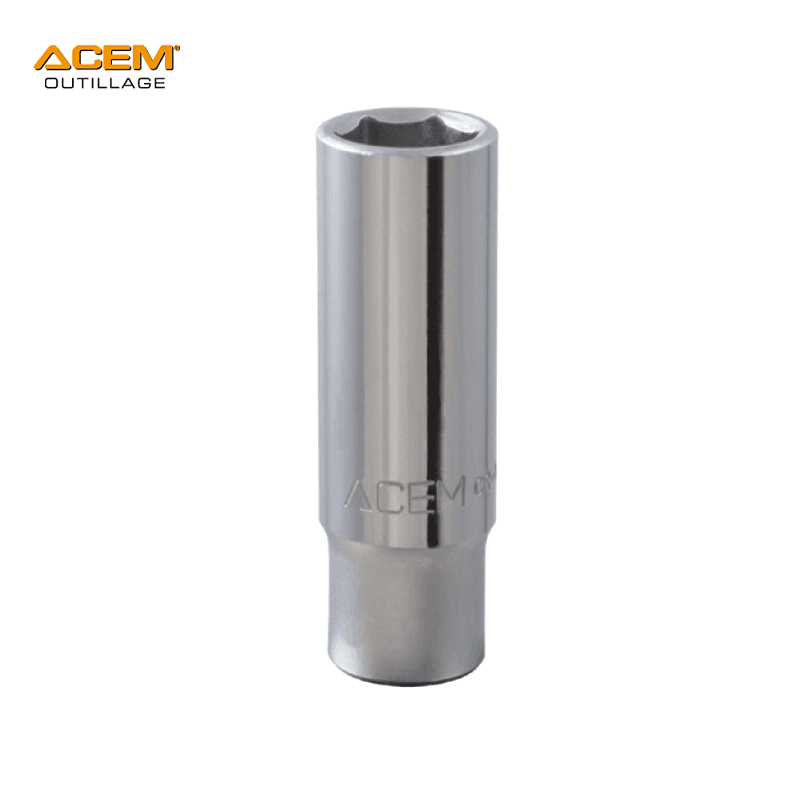 CLE A DOUILLE 1/4" 6 PANS ACEM