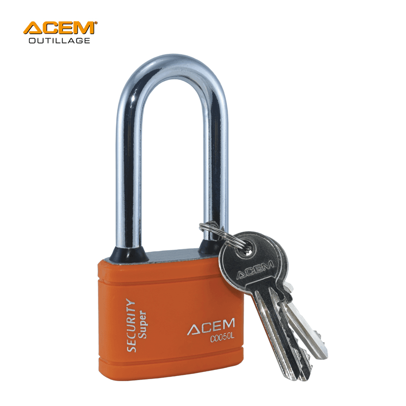 CADNAS BLOCUS+30 MM SERIE LONG METALIQUE COUVET PLAST ORANGE CO030L ACEM