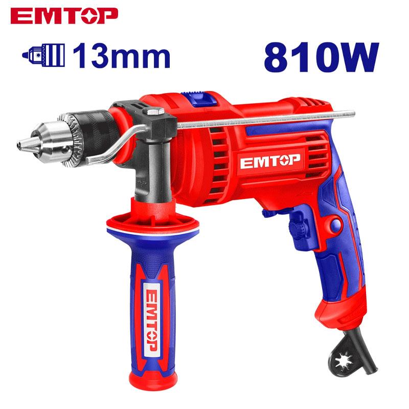 PERCEUSE A PERCUSSION ELECTRIQUE 13MM 810W EMTOP