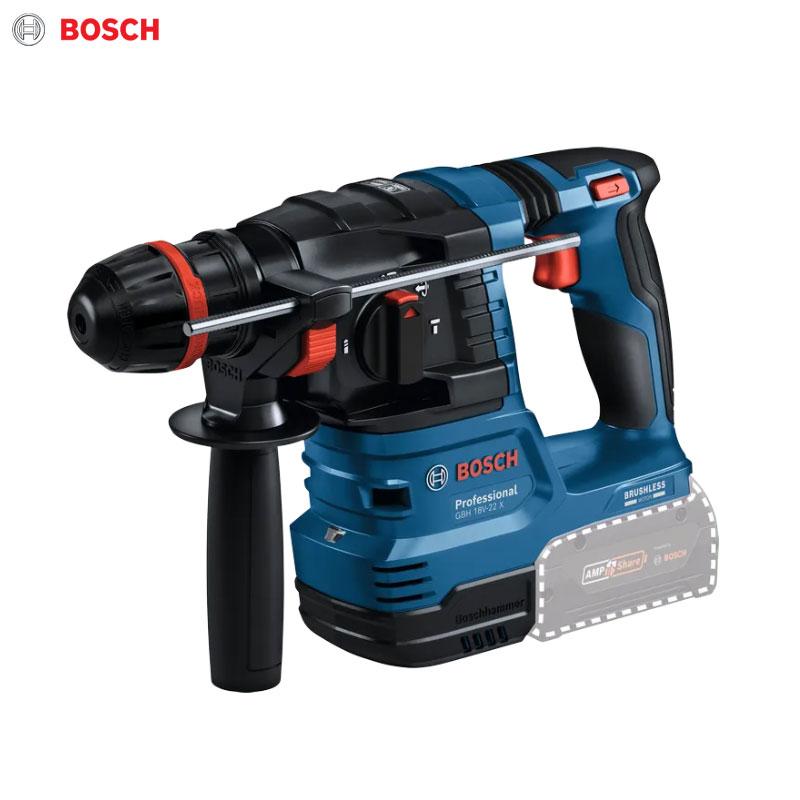 PERCEUSE PERFORATEUR CHAR GONE CHUCK SANS CHARG & BATTERIE GBH 18V-22X 2.0J BOSCH