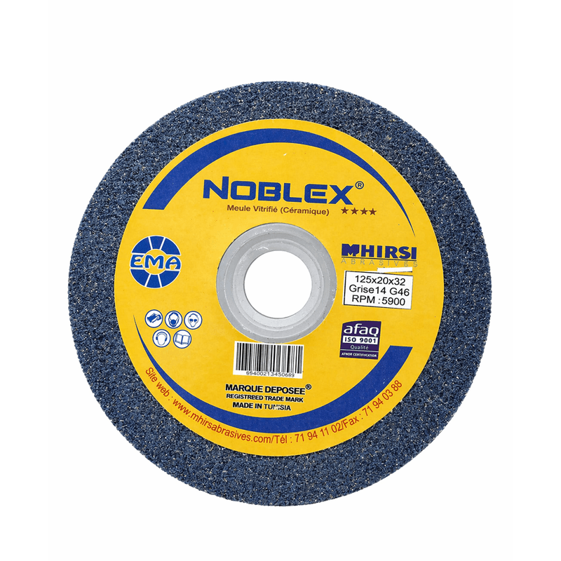 PIERRE MEUL/125X20X32 GRIS 1A46 NOBLEX
