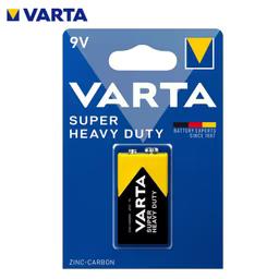 Pile 9V Varta Super Heavy Duty saline 6F22 en blister