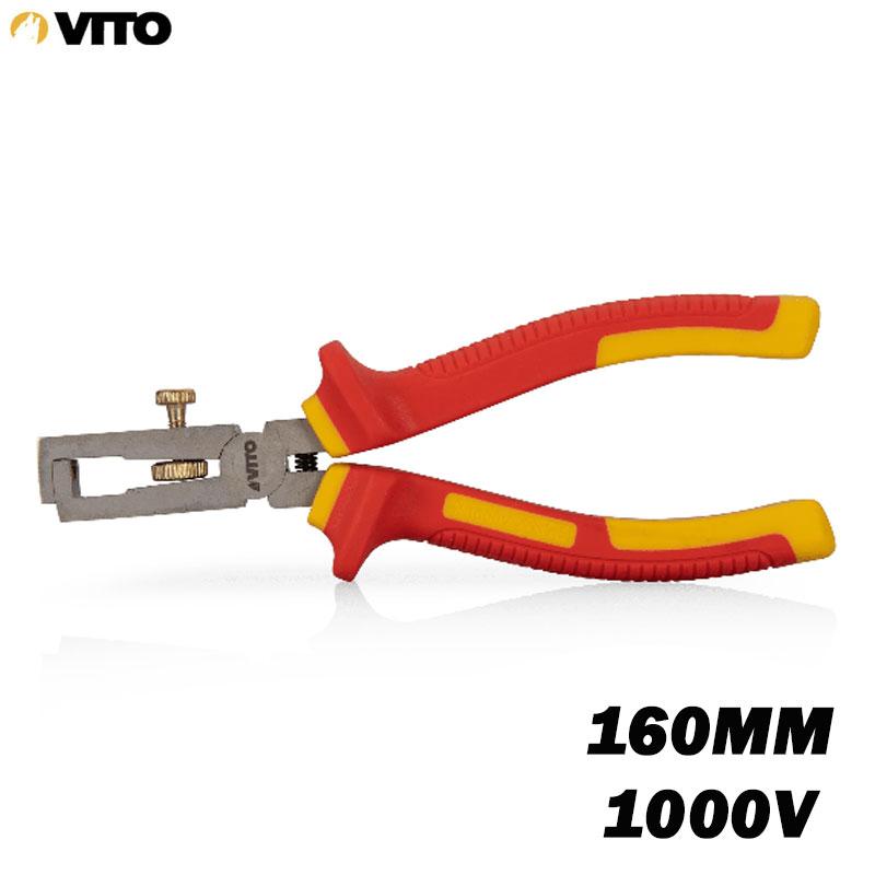 PINCE A DENUDER VDE 160MM ISOLE 1000V VITO