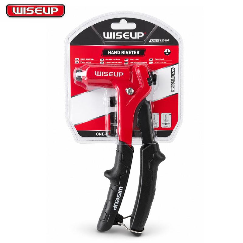 PINCE A RIVET A MAIN INDUSTRIEL PRO 8"/200MM 2.4/3.2/4.0/4.8 WISEUP