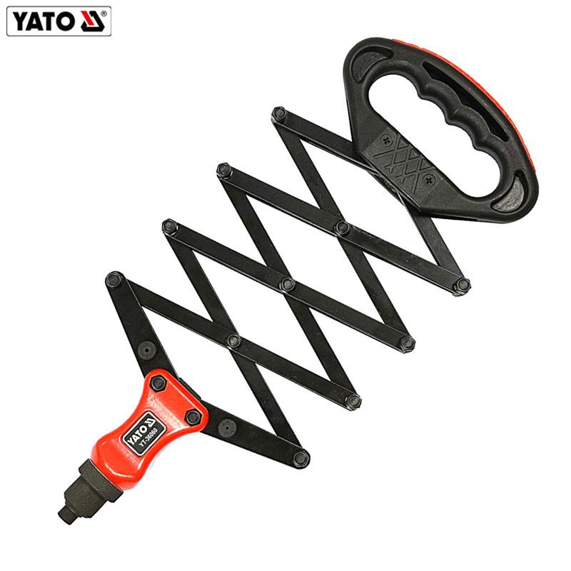 PINCE A RIVET EXTEN CrMo POUR ALUM/INOX 2.4MM-6.4MM YATO