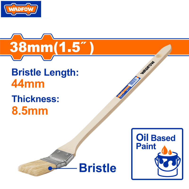 PINCEAU RADIATEUR MANCHE BOIS 38MM WADFOW