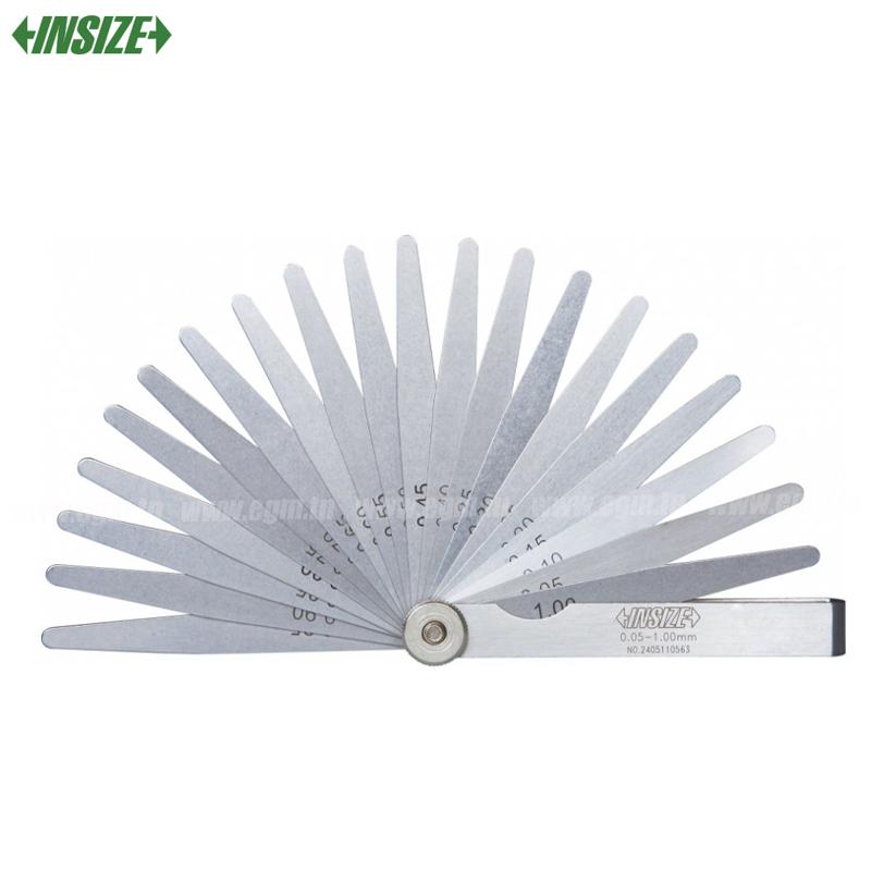 JAUGE D'EPAISSEUR 0.05-1.00MM LONG 100MM 20 LAMES INSIZE