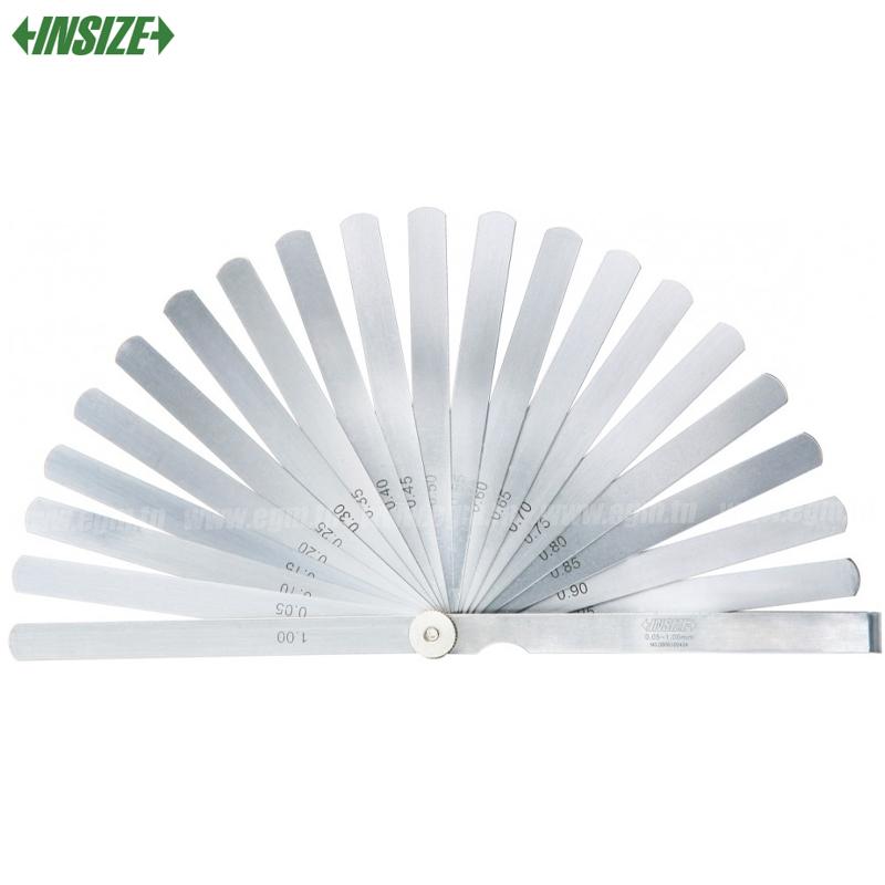 JAUGE D'EPAISSEUR 0.05-1.00MM LONG 200MM 20 LAMES INSIZE