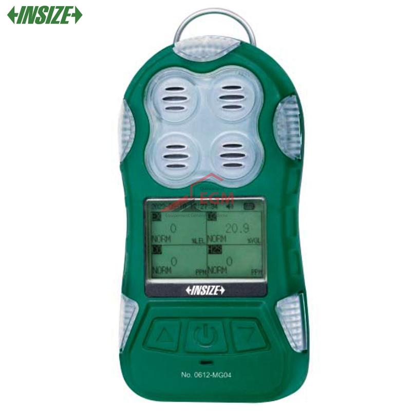 DETECTEUR MULTI GAZ POUR GAZ INFLAMMABLES -OXYGENE-MONOXYDE-SULFURE D'HYDROGENE INSIZE