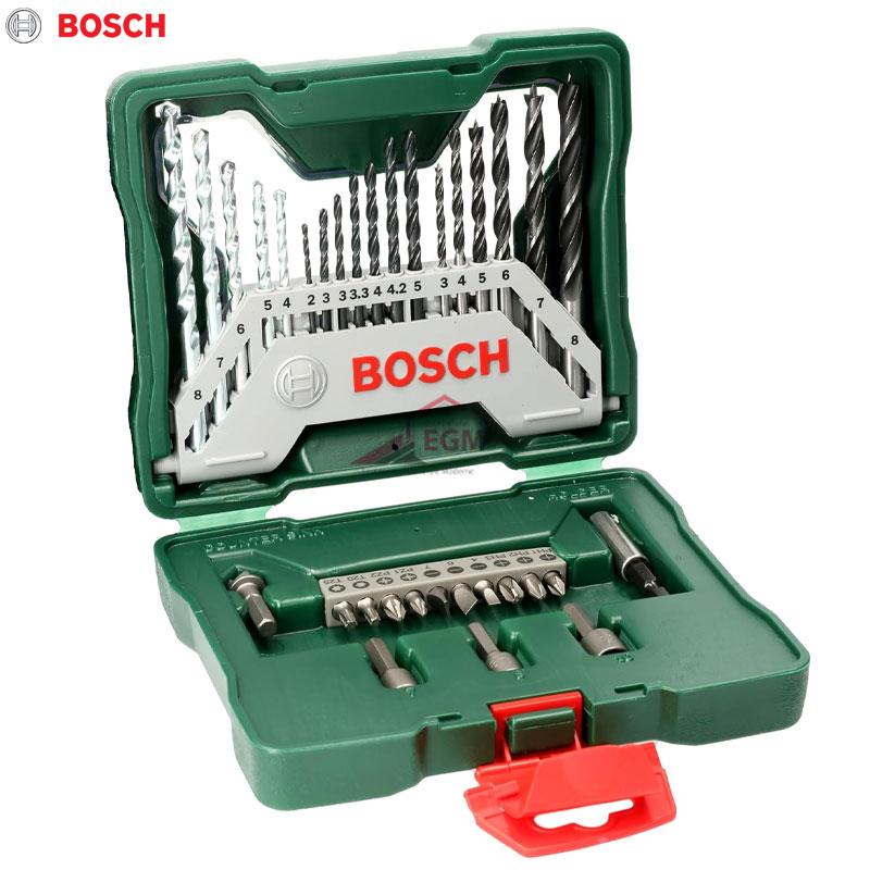 COFFRET EMBOUT et FORET 33 PCS BOSCH X-LINE