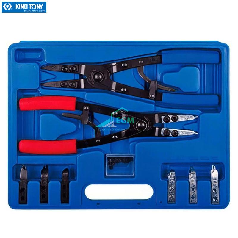 COFFRET PINCE CIRCLIPS 15 PCS KING TONY