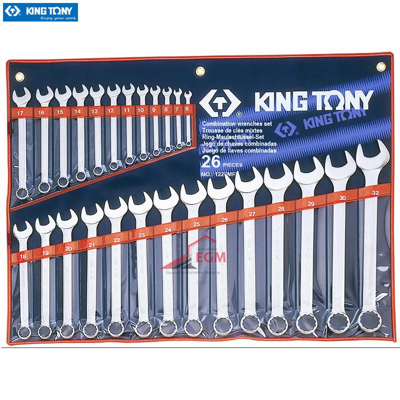 JEUX CLE A MIXTE 26PCS 6A32 KING TONY