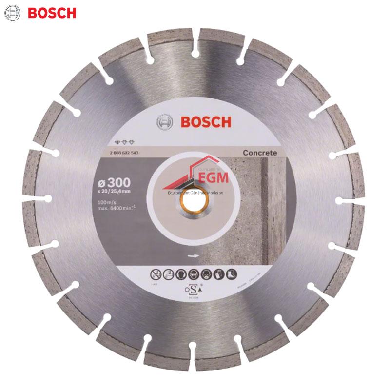 DISQUE DIAMANT D 300X20/25.4X2.8 BETON CONCRETE BOSCH