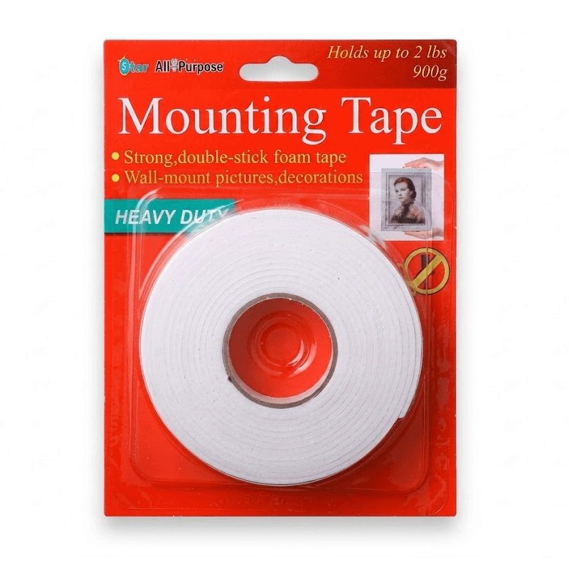 ROULEAUX SCOTCH DOUBLE FACE EN MOUSE BLANC 32MM YUBANG G.Z