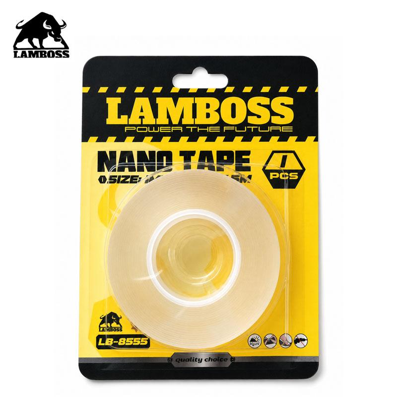 RX SCOTCH DOUBLE FACE TRANSP 19MMX5.0 METRE LAMBOSS