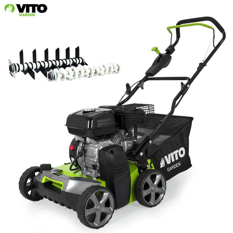 SCARIFICATEUR & DEMOUSSEUR THERMIQUE 4T 2EN1 4.0KW 5.4HP 212cm3 VITO