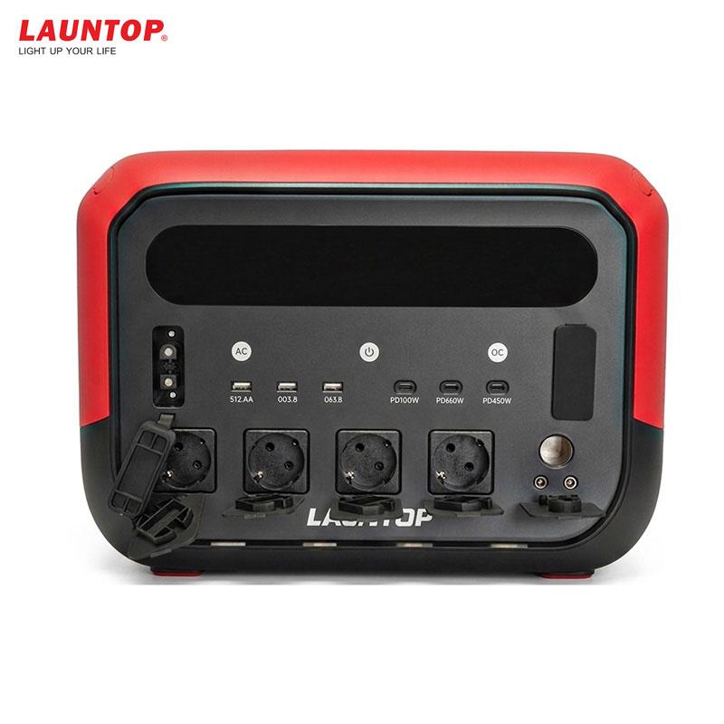 STATION ELECTRIQUE PORTABLE 2600W 220V AVEC CONTROLEUR APP WIFI BLUETOOTH LAUNTOP
