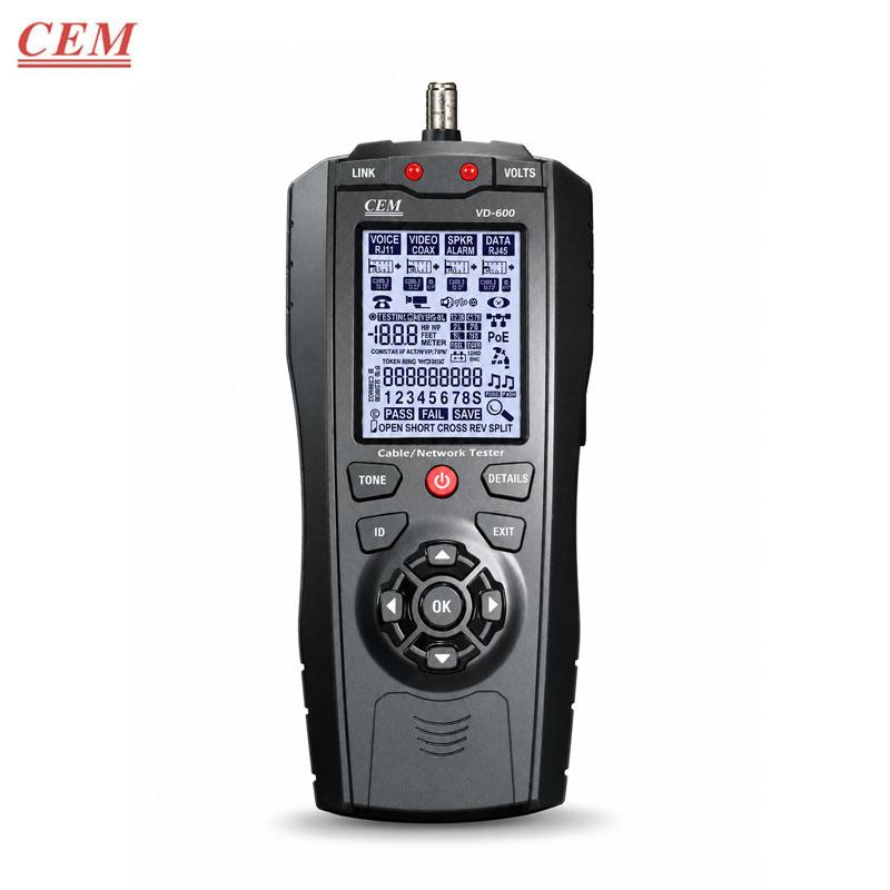 TESTEUR NETWORK MULTIFONCTION VD-600 CEM