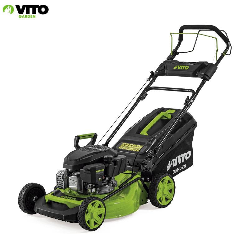 TONDEUSE A GAZON THERMIQUE AVEC TRACTION 4.5CV 144CC 460MM VITO