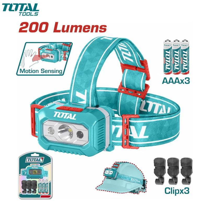 TORCHE A TETE 3 LED HEADLAMP 200 LUMVENS 3W TOTAL