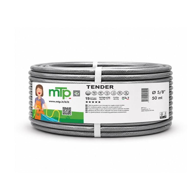 TUYAU ARROSAGE-15.0MM GRIS & ORANGE 50 METRE TENDER MTP ITALY
