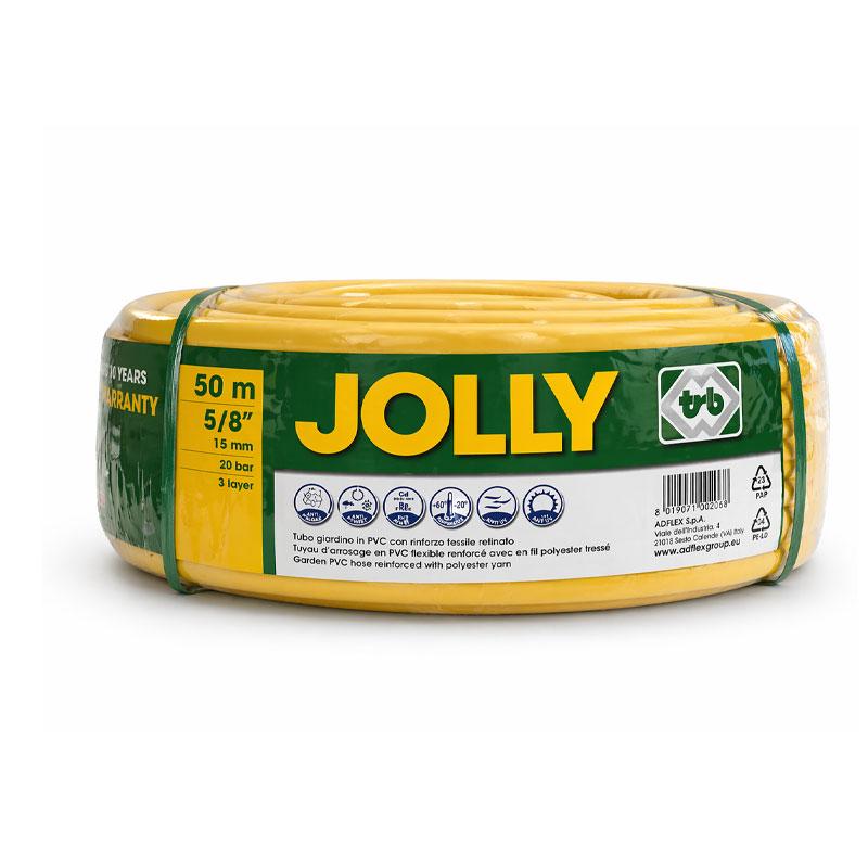 TUYAU ARROSAGE-15.0MMJAUNE JOLLY 50 METRE ADFLEX ITALY