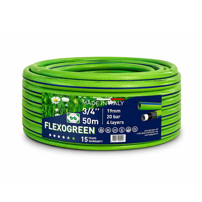 TUYAU ARROSAGE-19MM 3/4 VERT PISTACHE 50 METRE FLEXIGREN