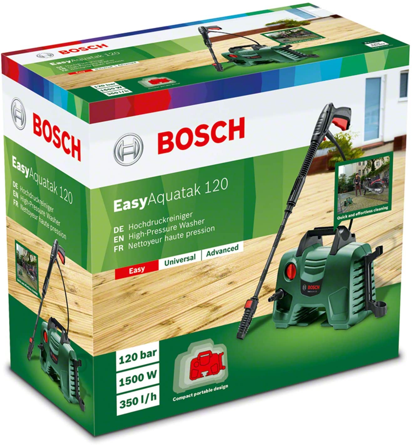 Nettoyeur haute pression Bosch - EasyAquatak 120 bosch