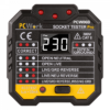 TESTEUR DE PRISES ELECTRIQUE ECRAN LCD CAT II 300V PCWORK