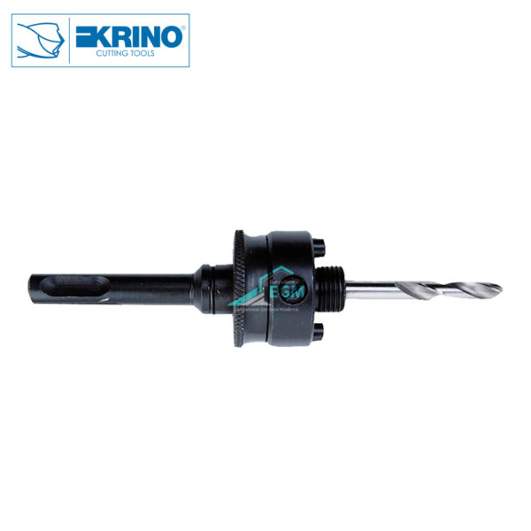 ARBRE POUR SCIE TREPANS BIMETAL HSS , SDS PLUS , ø 32 –152 KRINO