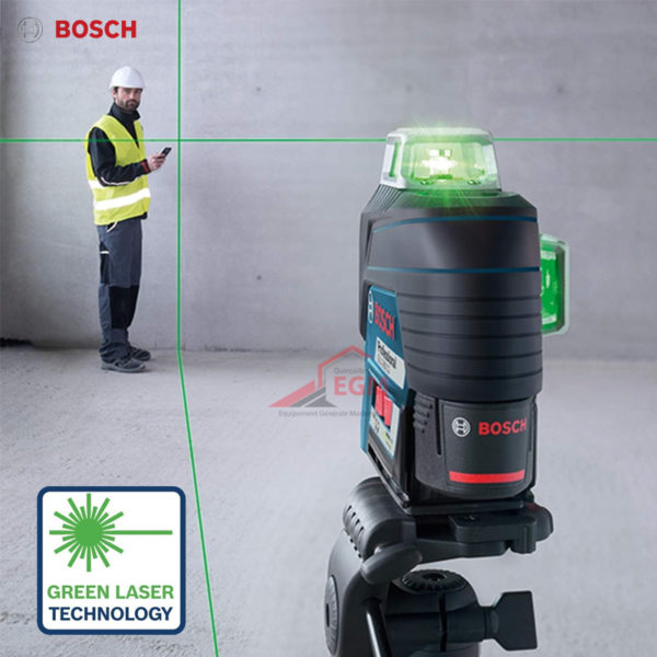 Le niveau laser vert GLL 3-80CG de Bosch est l'outil de précision dont vous avez besoin pour vos projets de nivellement. Ce niveau laser projette trois lignes vertes claires, vous offrant une référence visuelle précise pour aligner et mettre à niveau rapidement et efficacement. Alimenté par une batterie rechargeable 12V, il est prêt à l'emploi chaque fois que vous en avez besoin. Avec une cote de protection IP54, il est résistant à la poussière et aux éclaboussures, ce qui en fait un choix robuste pour les environnements de travail difficiles. Optez pour la fiabilité et la précision avec le niveau laser vert 3 lignes chargeable 12V IP54 GLL 3-80CG de Bosch.