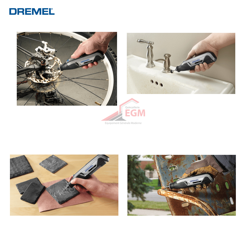 DREMEL Outil multifonctions sans fil 7760-15 Lite (3.6 V, 2 Ah