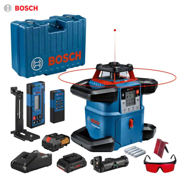 NIVEAU LASER ROTATIF RECHARGEABLE 18V GRL 600 CHV BOSCH