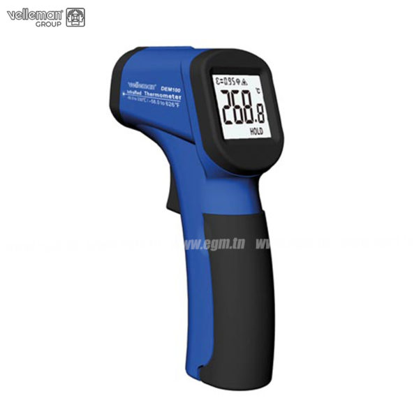 THERMOMETRE IR SANS CONTACT INFRAROUGES -50°C+330°C VELLEMAN