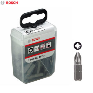 COFFRET EMBOUT DE 25PCS PZ 2X25MM BOSCH