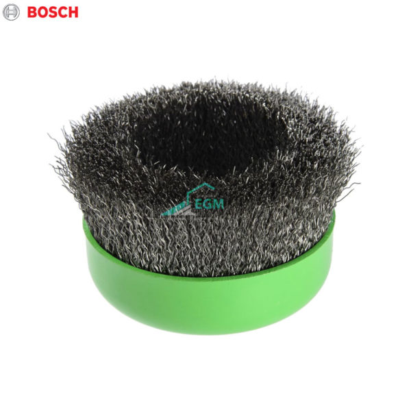 BROSSE A MEULE BOISSEAU CONIQUE D100 M14 INOX BOSCH