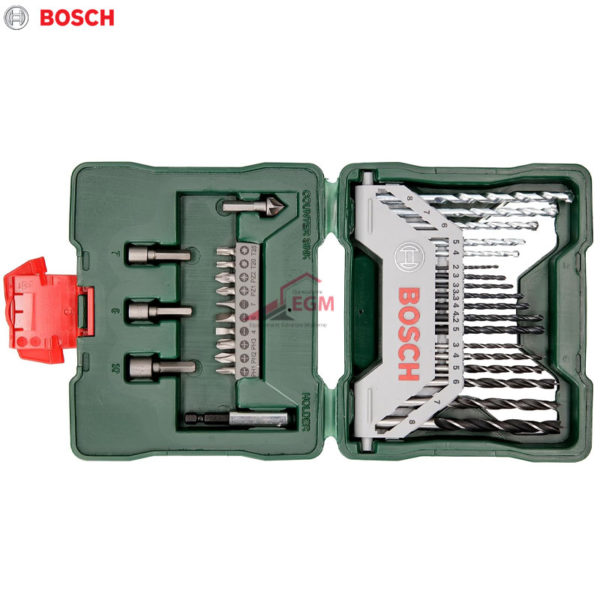 COFFRET EMBOUT et FORET 33 PCS BOSCH X-LINE