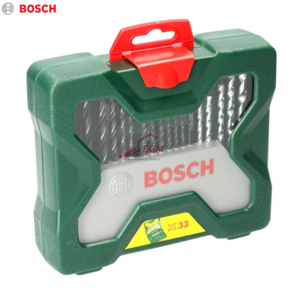 COFFRET EMBOUT et FORET 33 PCS BOSCH X-LINE