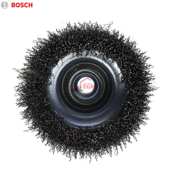 BROSSE A MEULE BOISSEAU CONIQUE D100 M14 INOX BOSCH