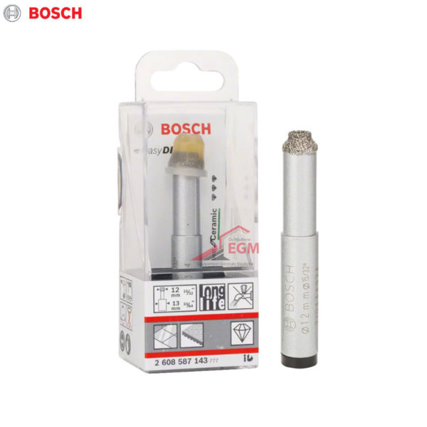 FORET POUR GRES CERAM DIAMANTE D 12 MM BOSCH