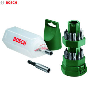 COFFRET EMBOUT et DOUILLE 25 PCS BOSCH