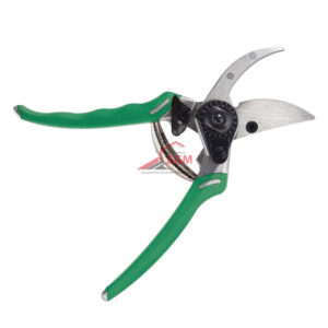 SECATEUR JARDIN LAME COURBE 200MM M.VERT DS GARDEN